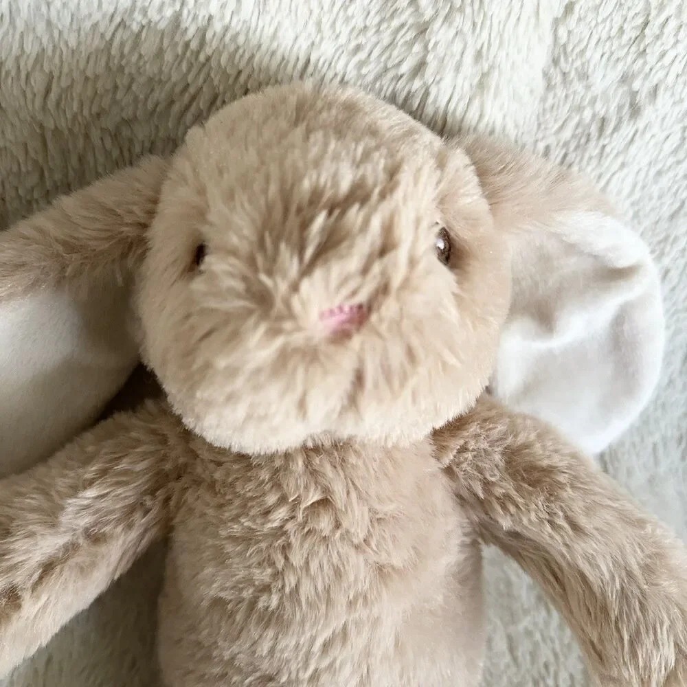 Cuddles &  Friends Bunny Rabbit Plush Tan Beige 12